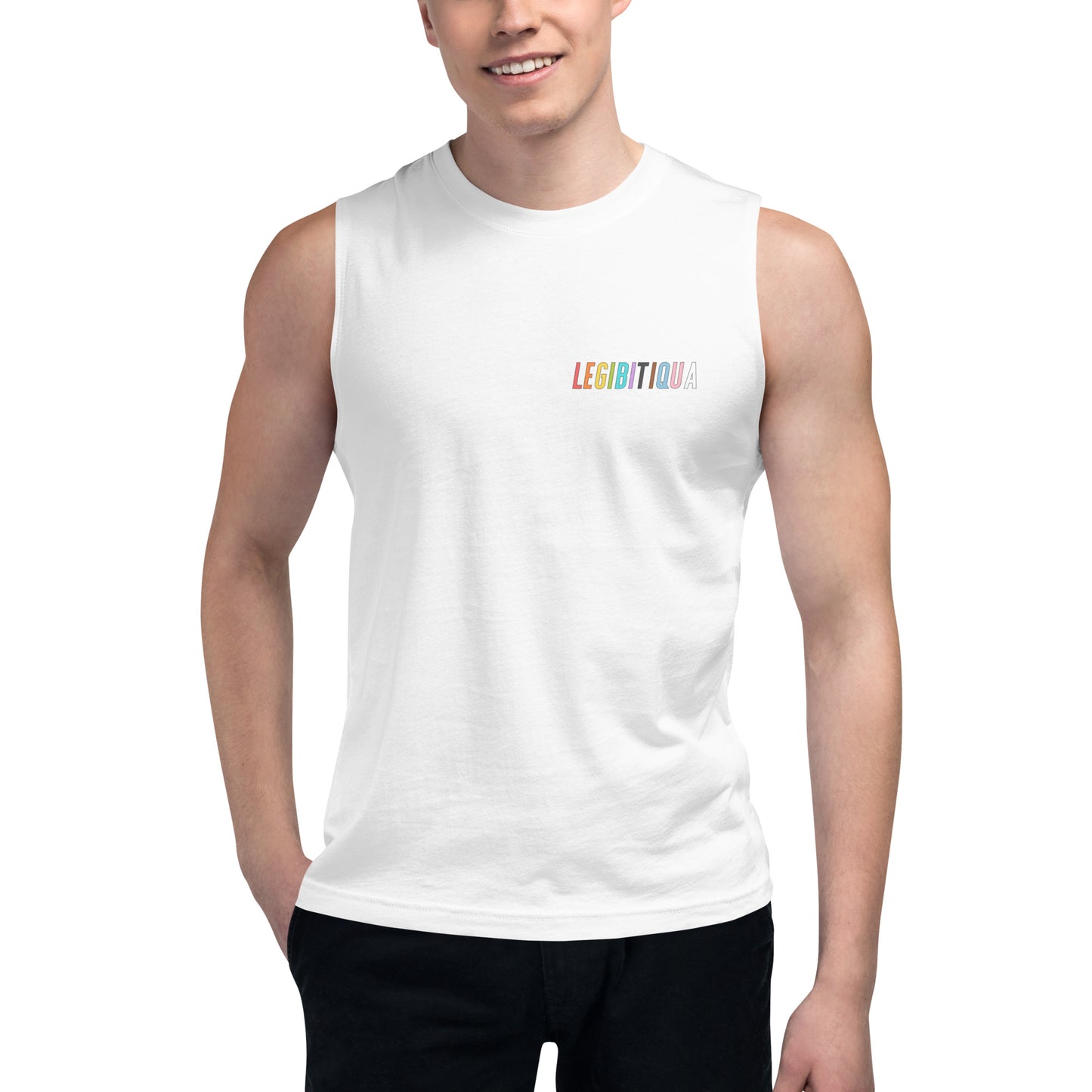 LGBT+ Legibitiqua Muscle Shirt