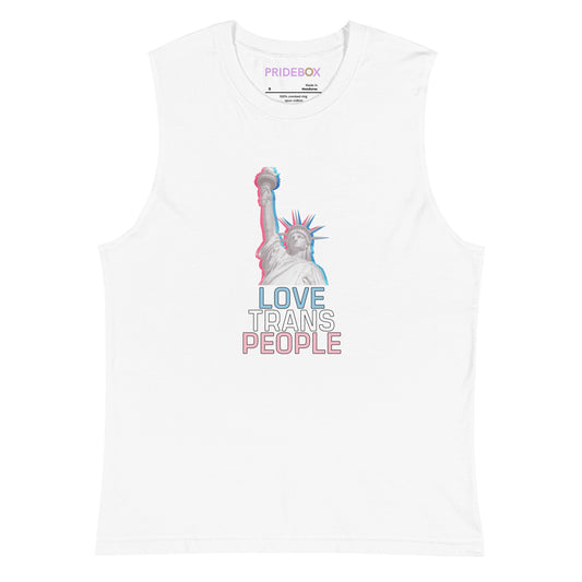 Love Trans People Muscle Shirt