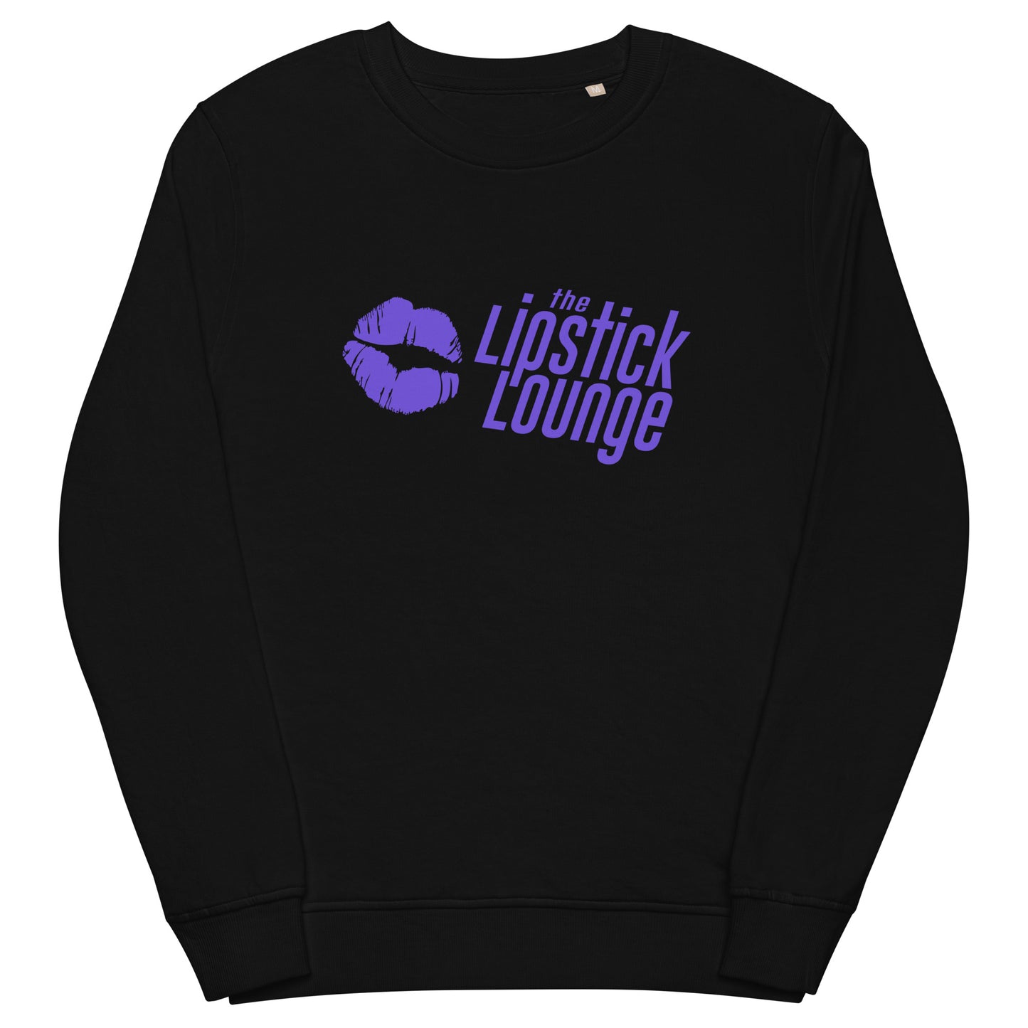 Lipstick Lounge Purple Logo Medium Weight Sweatshirt