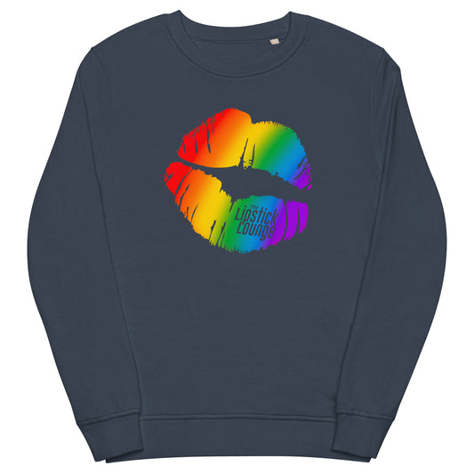 Lipstick Lounge Rainbow Logo Medium Weight Sweatshirt