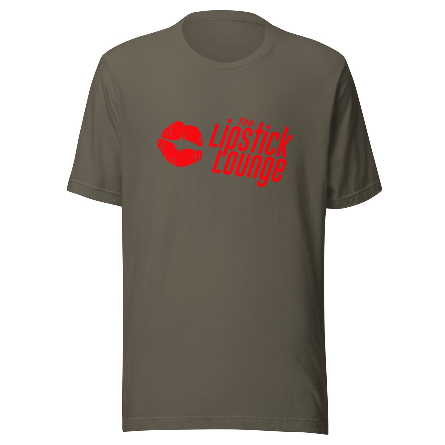 Lipstick Lounge Red Logo Unisex T-shirt