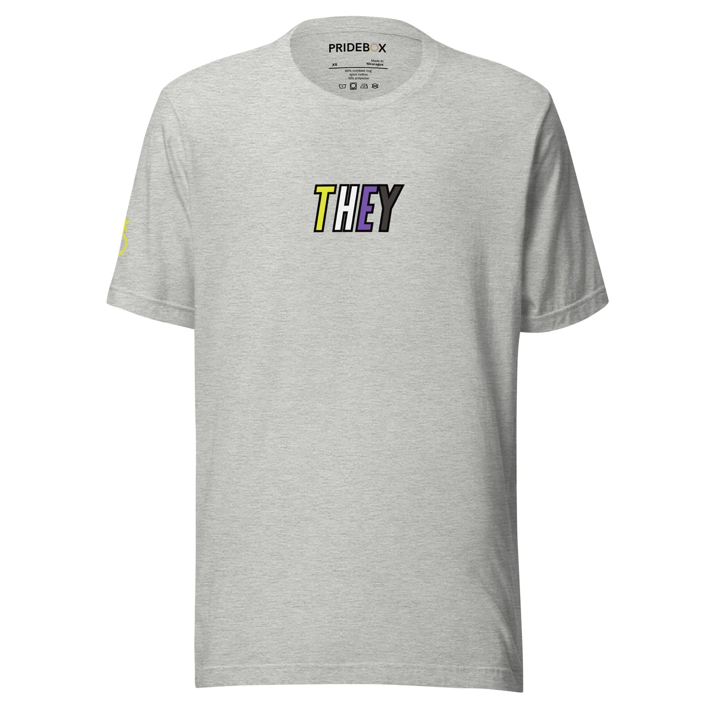NonBinary Pride They Unisex t-shirt