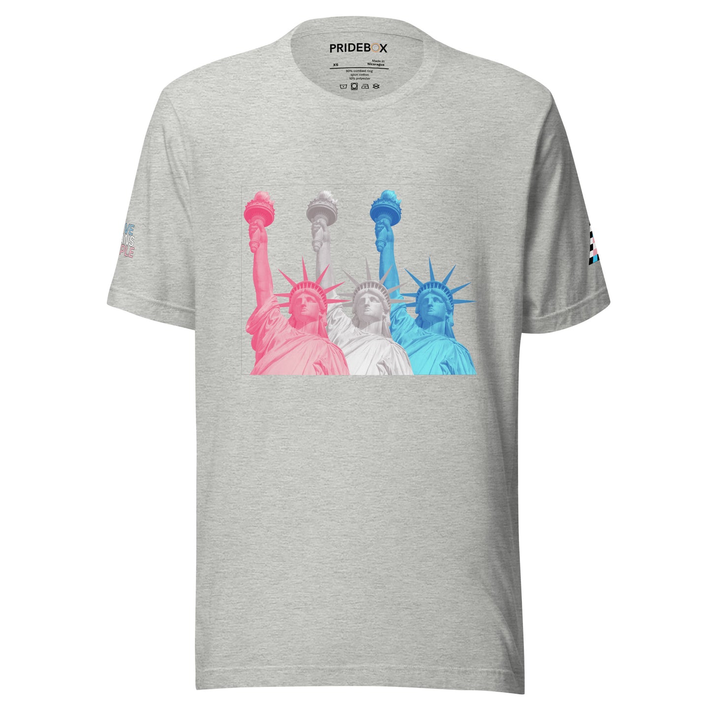 Trans People Statue of Liberty Unisex T-shirt