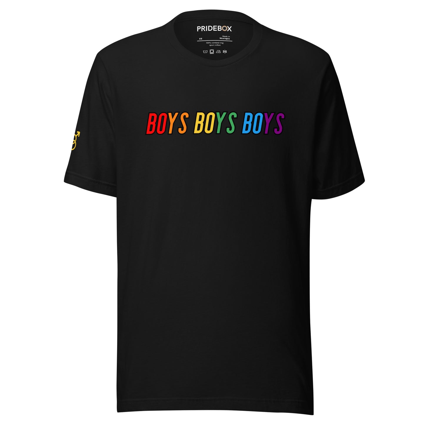 Boys Boys Boys Gay Pride Unisex t-shirt