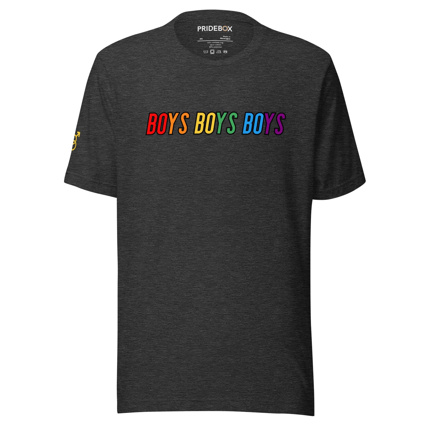 Boys Boys Boys Gay Pride Unisex t-shirt
