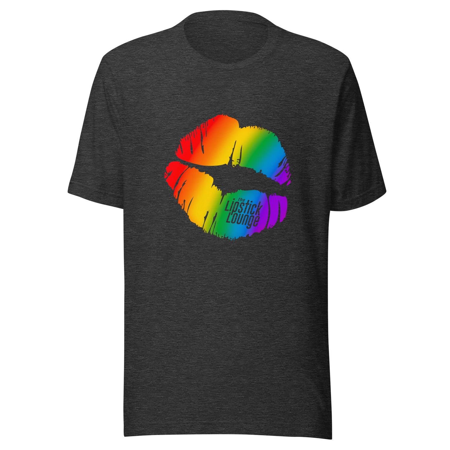 Lipstick Lounge Rainbow Logo Unisex T-shirt