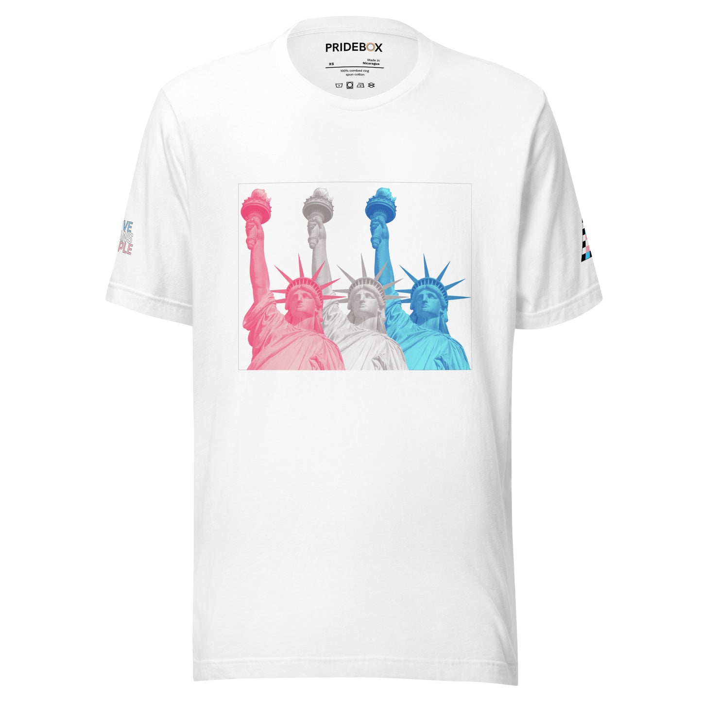 Trans People Statue of Liberty Unisex T-shirt