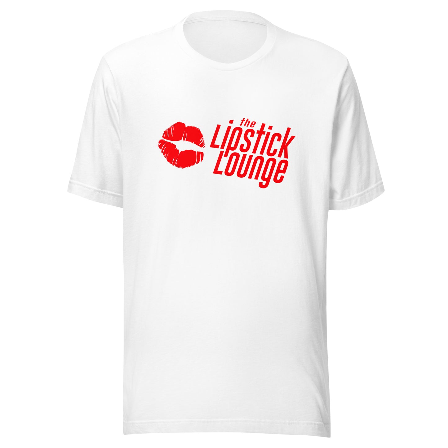 Lipstick Lounge Red Logo Unisex T-shirt
