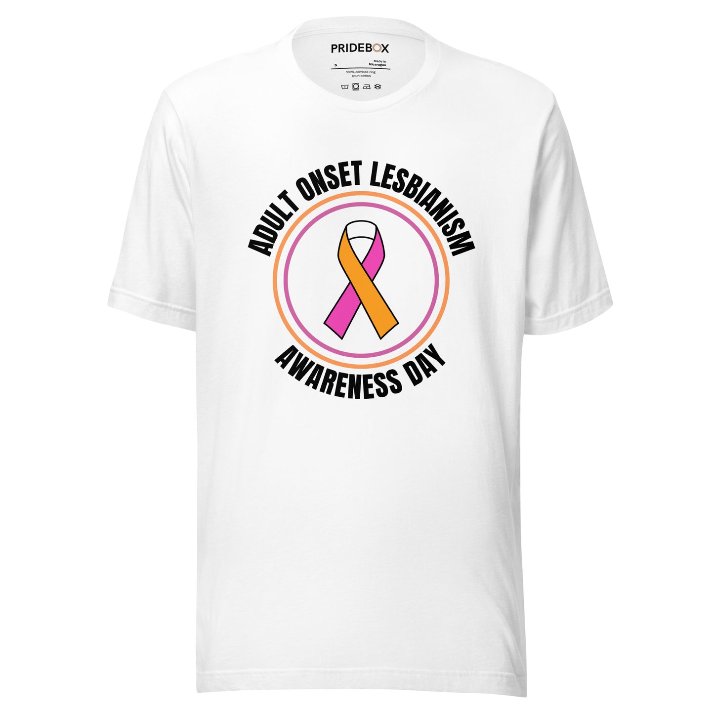 Adult Onset Lesbianism Awareness Day T-shirt