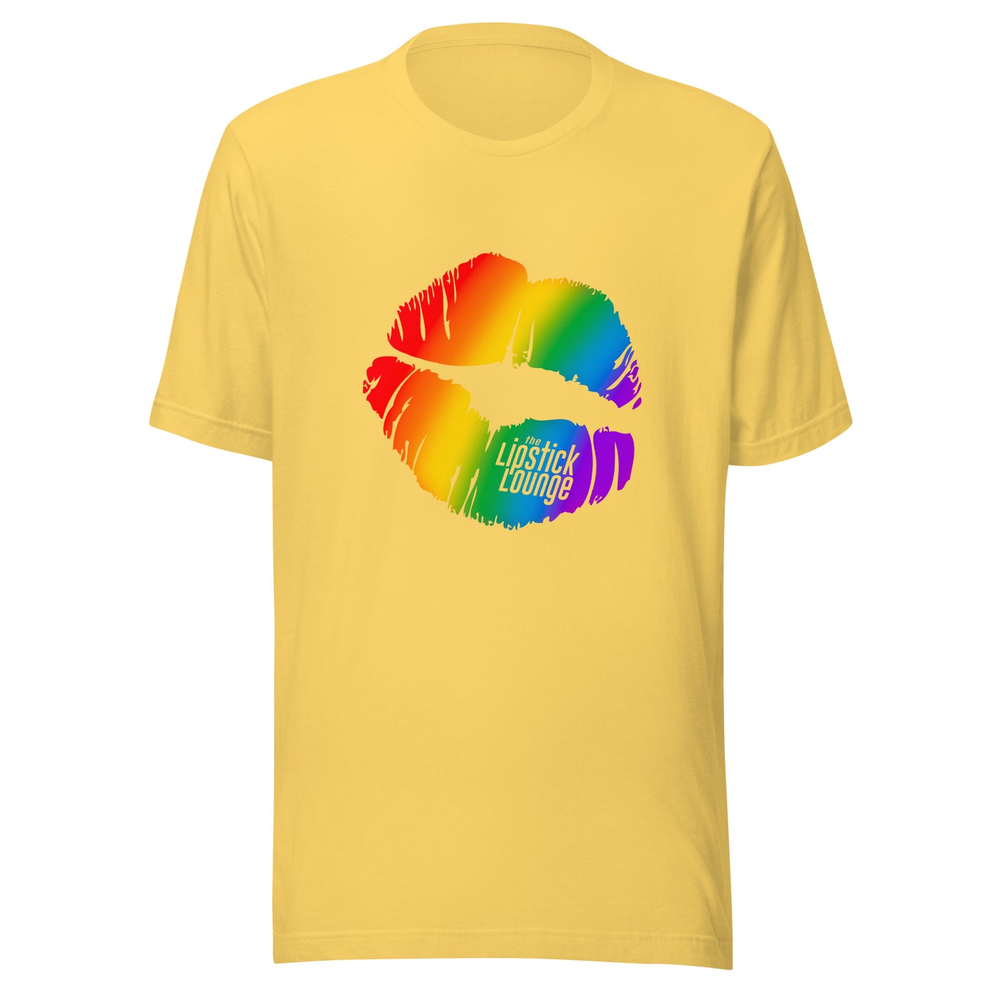 Lipstick Lounge Rainbow Logo Unisex T-shirt