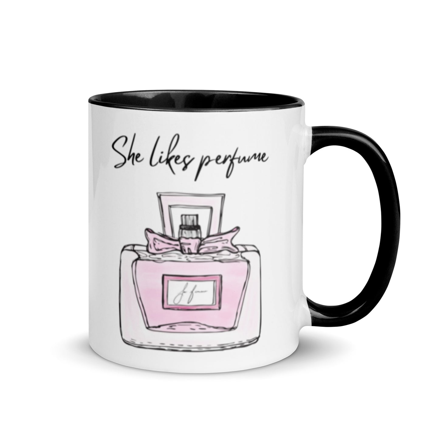 She Likes Perfume Mug