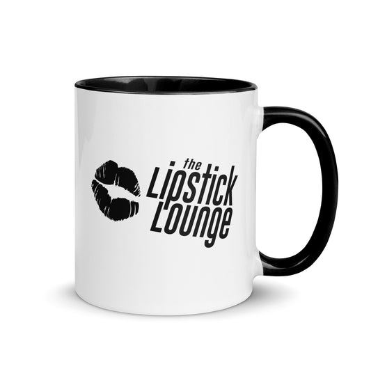 Lipstick Lounge Black Logo Mug