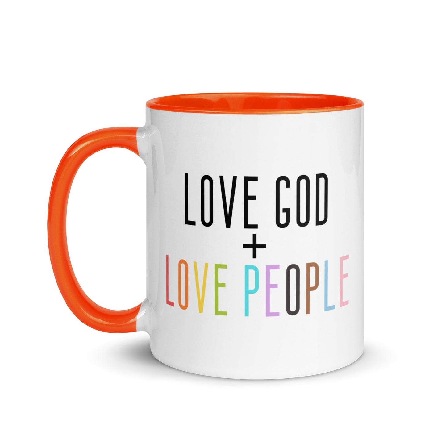 Love God + Love People Mug