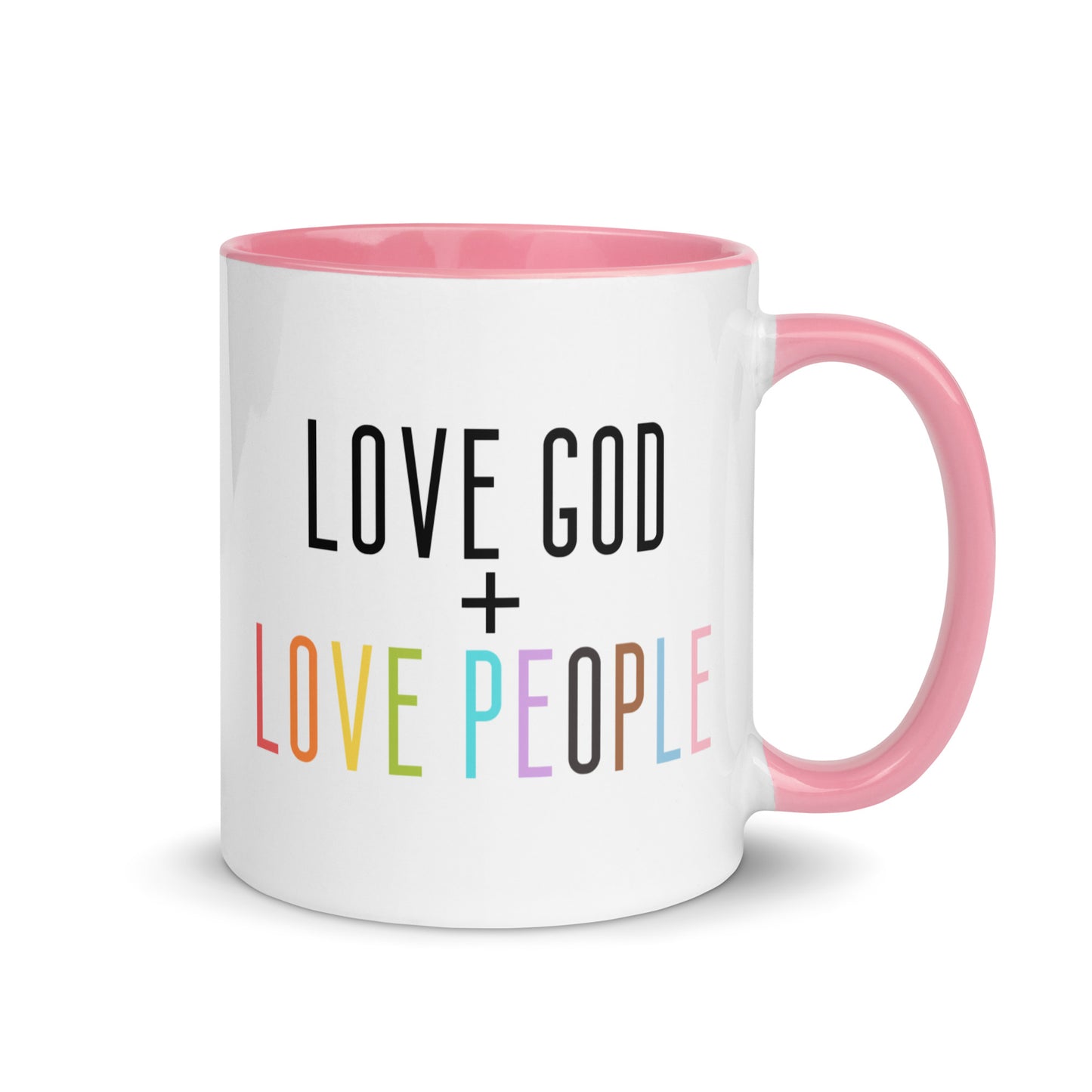 Love God + Love People Mug