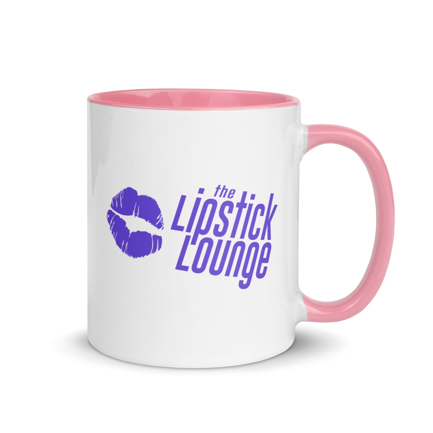 Lipstick Lounge Purple Logo Mug