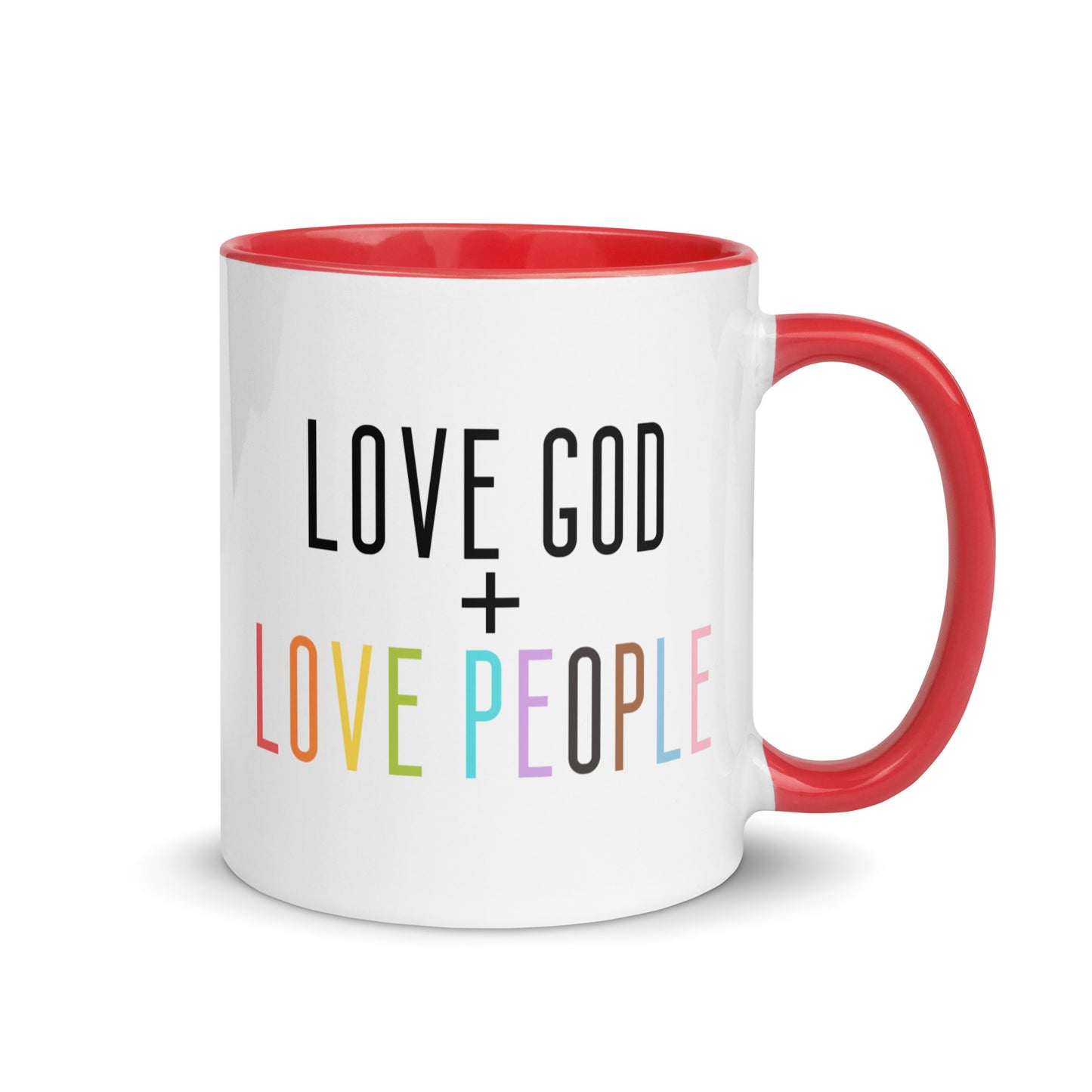 Love God + Love People Mug