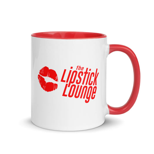Lipstick Lounge Red Logo Mug