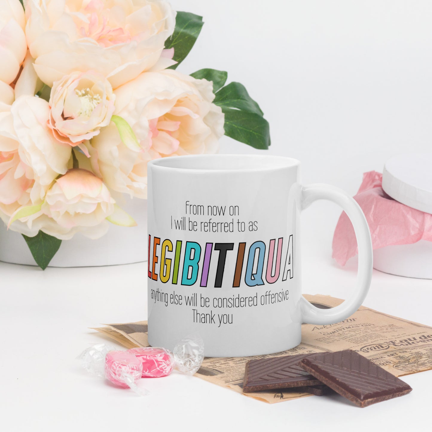 LGBT+ Legibitiqua Coffee Mug