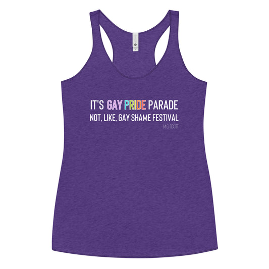 Gay Pride Parade Racerback Tank Inspired From The Office