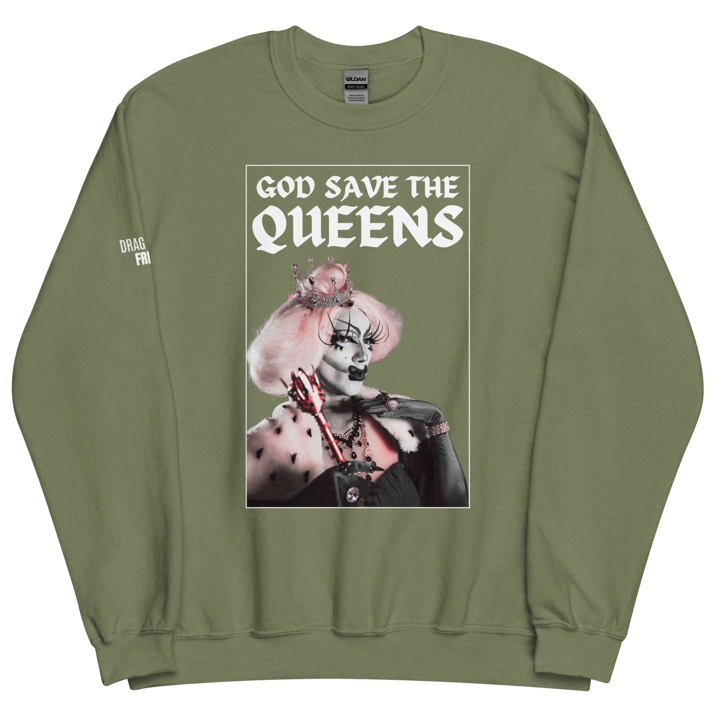 God Save the Queens Unisex Sweatshirt - Dark Colors