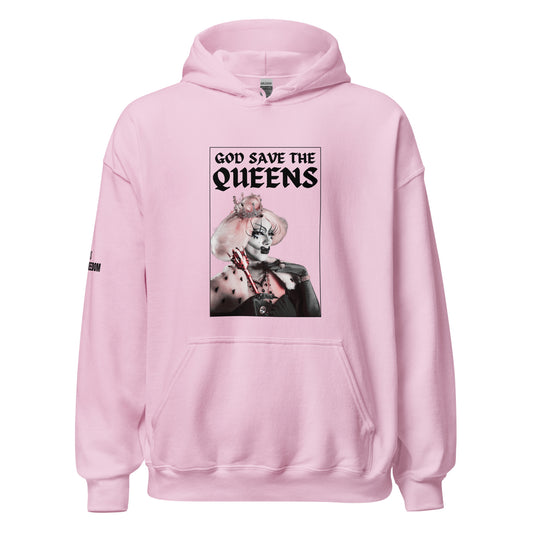 God Save the Queens Unisex Hoodie - Light Colors