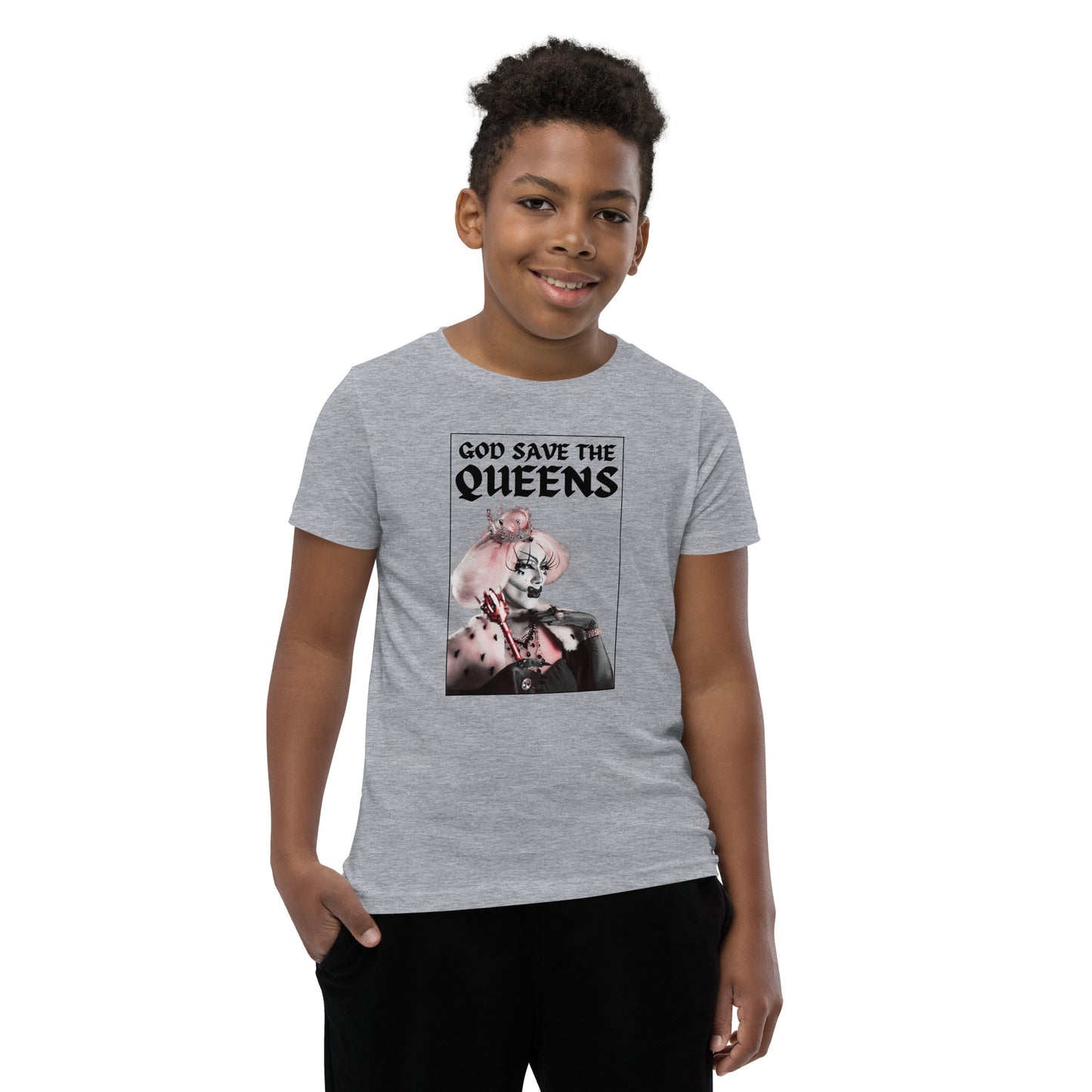 God Save the Queens Youth Tee - Light Colors