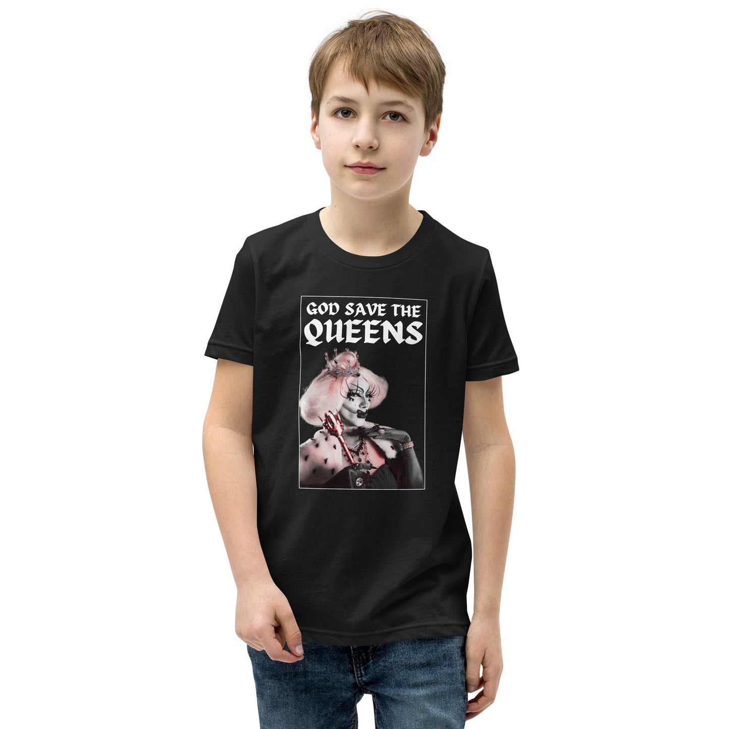 God Save the Queens Youth Tee - Dark Colors